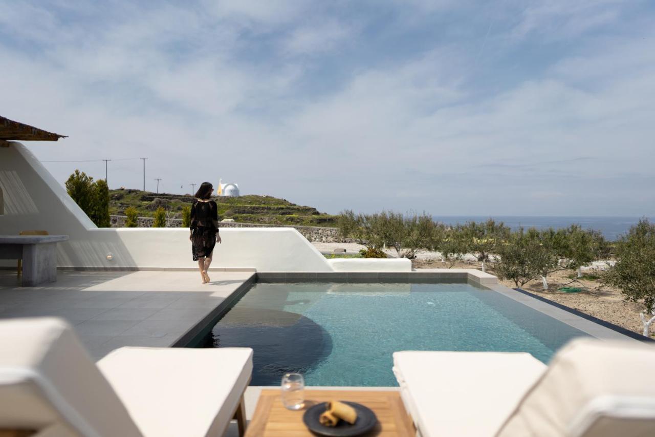 Saint John Oia-Villas With Private Heated Pool Exterior photo