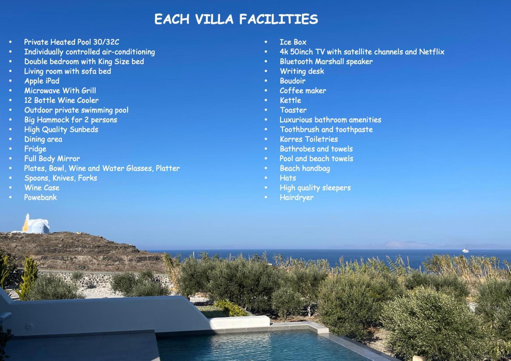 Saint John Oia-Villas With Private Heated Pool Exterior photo