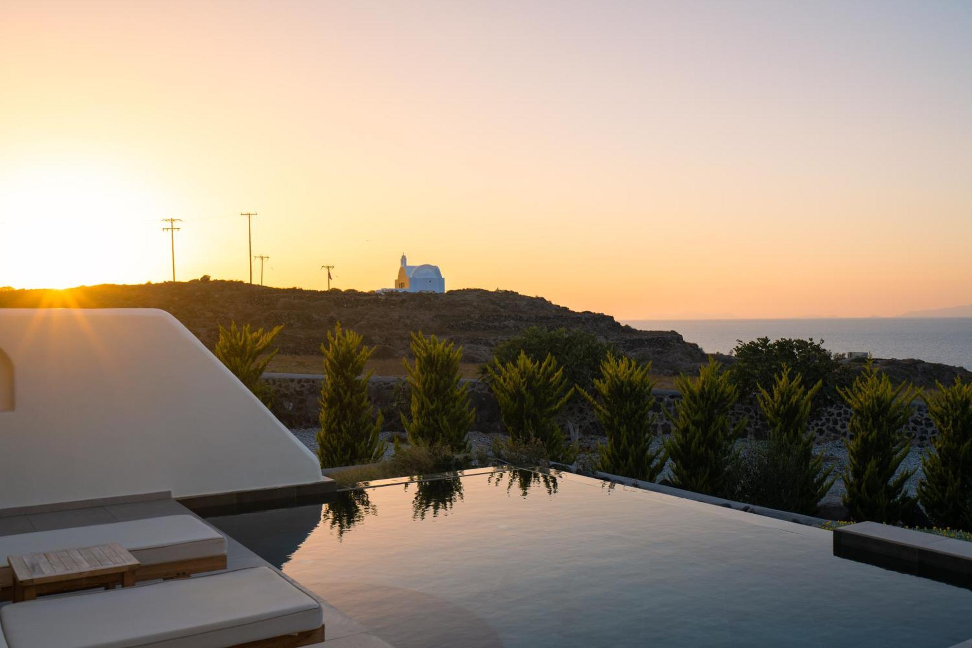 Saint John Oia-Villas With Private Heated Pool Exterior photo
