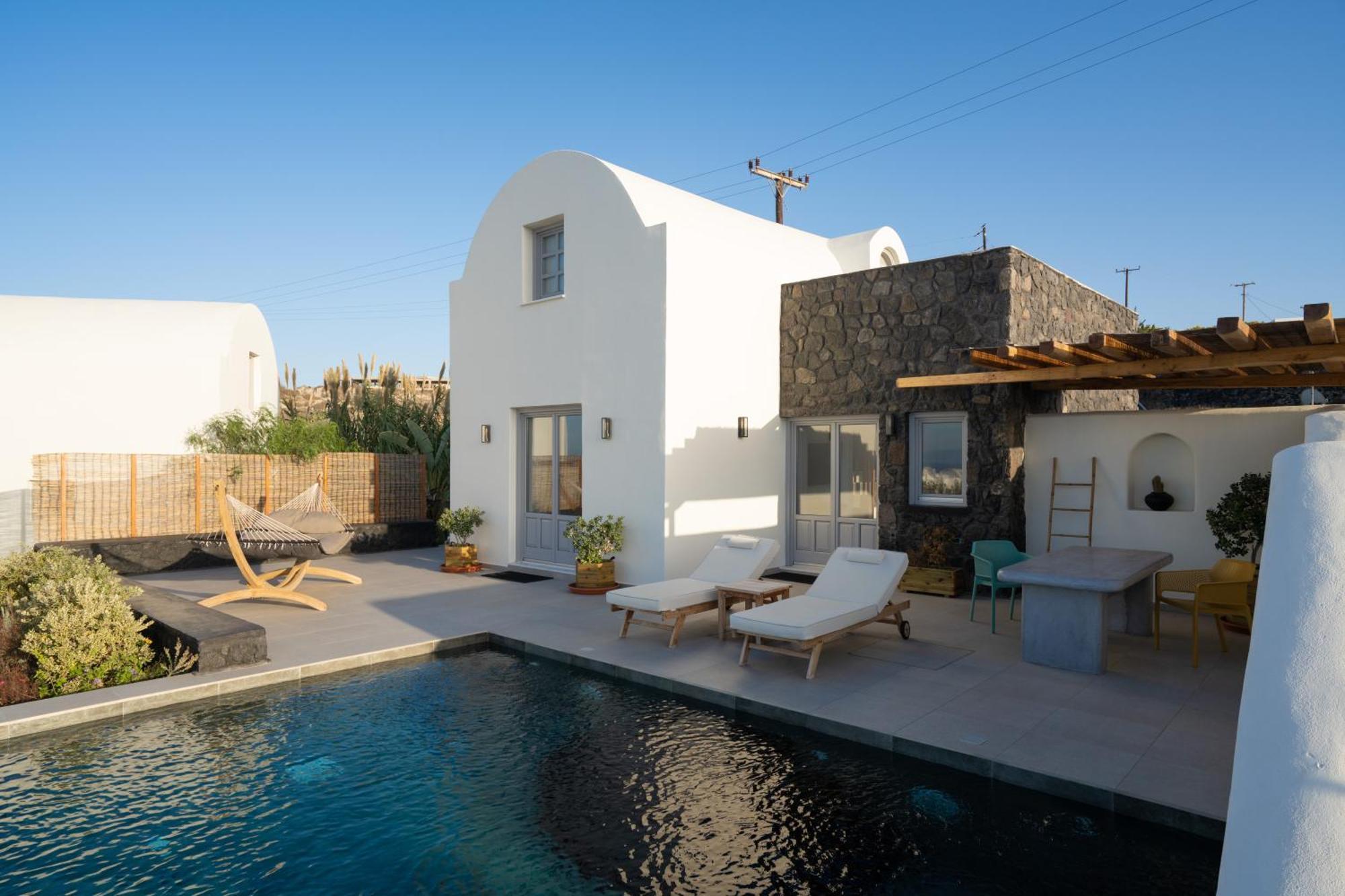 Saint John Oia-Villas With Private Heated Pool Exterior photo